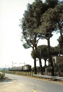 T8C) LINEA METROPOLITANA ROMA OSTIA COLOMBO STEFER CONVOGLIO SCARTAMENTO - Bild 1 von 2