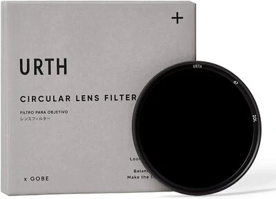 New Urth x Gobe 82mm ND1000 (10 Stop) Lens Filter (Plus+) MFR # UND1000PL82 - Image 1 of 4