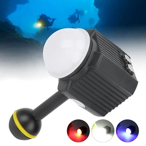 Waterproof Diving Photography Fill Light 60M Underwater Camera LED Video Lig - Picture 1 of 24