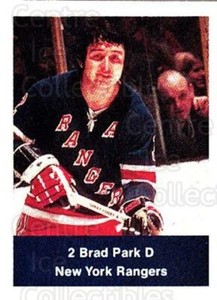 1974-75 NHL Action Stamps #196 Brad Park