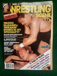 Rivista scena wrestling 1984 (NOV) BUONE condizioni - Foto 1 di 6