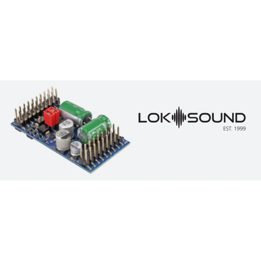 ESU 58315 - LokSound 5 L DCC/MM/SX/M4 "Leerdecoder", Stiftleiste mit Adapter NEU - Bild 1 von 1