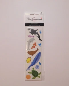 Mrs. Grossman's Stickers Lot of 3 Strips Brand New in Package ~Ocean Life~ - Picture 1 of 1