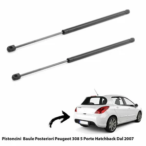 2 MOLLE A GAS PISTONI PISTONCINI PORTELLONE PEUGEOT 308 (4A,4C) DAL 2007 - Imagen 1 de 1