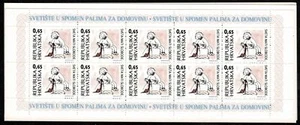 1995 Croatia Rep.Monuments Ai Fallen Booklet Complete MNH MF105911 - Picture 1 of 1