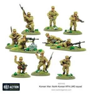 Bolt Action Korean War: North Korean KPA LMG squad New - Picture 1 of 1