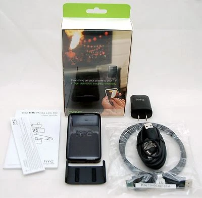 NEW HTC DG H300 Media Link HD Wireless HDMI Evo 4G LTE Phone to TV ONE Max M8 E8 - Image 1 of 4