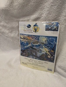 Disney Dreams Collection T. Kinkade Tinker Bell Peter Pan Cross Stitch Kit - Picture 1 of 3
