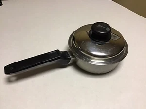Kitchen Craft Stainless Steel 18 8 3 Ply 1 QT Saucepan 7 1/4" Diameter - Picture 1 of 7