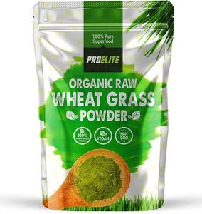 Organic Wheat Grass Powder - 250g - PURE VEGAN SUPER GREENS SUPERFOOD POWDER - Picture 1 of 11