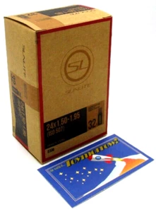 SUNLITE Bicycle Inner Tube 24x1.50 ISO 507 w/ 32mm Schrader Valve - Picture 1 of 1