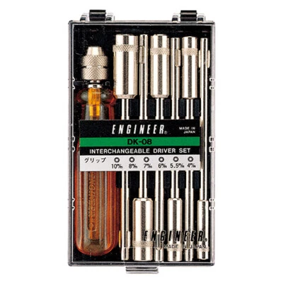 Engineer JAPAN DK-08 Nut driver Nutdriver set #0000 -Made in JAPAN - Image 1 of 4