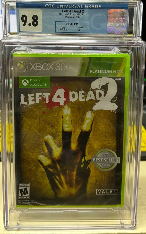 CGC 9.8 / A Seal / Left 4 Dead 2 Xbox 360 / Xbox One Brand New - Image 1 of 1