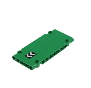 1X Lego Technic Panel 5X11X1 Green Sticker WR Arrows Globe 8864 64782PB016R - Picture 1 of 2