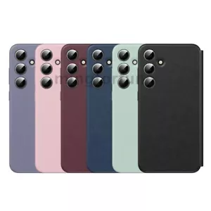 for Samsung Galaxy S24 / S25 Ultra Card Slot Window View Cover Leather Flip Case - Picture 1 of 14