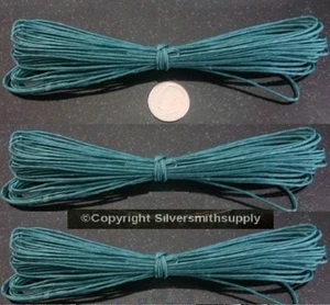 3 Rolls hemp beading cord 90' green .5-1mm 27 meters create necklaces lace m081b - Picture 1 of 3