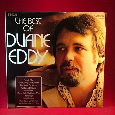 DUANE EDDY The Best Of 1972 UK vinyl LP EXCELLENT CONDITION C Rebel Rouser - Image 1 of 3