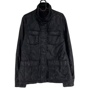 Tommy Hilfiger Negro 100% Chaqueta de Algodón Talla L - Imagen 1 de 10