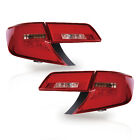 Customized Red Clear Led Tail Lights Assembly For 2012 - 2014 Toyota Camry