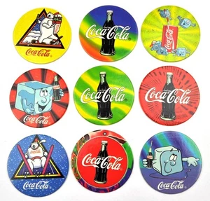 Coca-Cola Coke Cap Gorra Colección Ee.uu. 1995 Pogs Chips Monedas Token - Imagen 1 de 26
