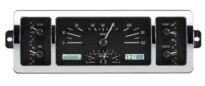 Sistema de medidor de tablero analógico para camioneta Chevy Dakota Digital 40-46 VHX-40C-PU-K-W Foto 1 de 4