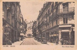 Old postcard 41 Blois La Rue Denis Papin - Picture 1 of 1