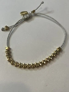 Estella Bartlett Stars So Bright Gold Plated Friendship Bracelet New No Box - Picture 1 of 7