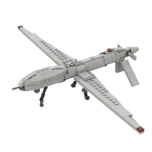 General Atomics MQ-1 Predator Drone Model 354 Bricks MOC DIY Gift - Picture 1 of 5