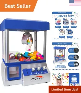 Fun Mini Candy Grabber Prize Dispenser - Arcade Game for Kids - Blue Version - Picture 1 of 10