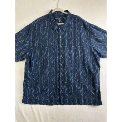 Van Heusen Button Up Men's 4XL Short Sleeve - Image 1 of 4