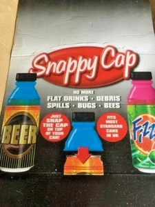 3 X SNAPPY CAPS FOR DRINK CANS - Picture 1 of 4