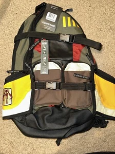 Boba Fett Bioworld zaino costruito laptop maniche tecniche 20" nuovo con etichette raro - Foto 1 di 4