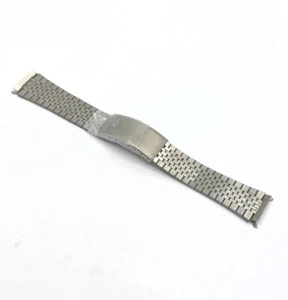Vintage NOS Seiko Stainless Steel Watch 20mm x 18mm Bracelet Z1234S - Picture 1 of 4