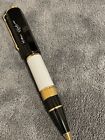 Luxury Great Writers Series White+Gold Color 0.7mm Ballpoint Pen