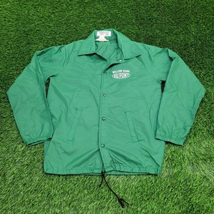 Vintage 70s Dupont Coach Jacket S/M 21x27 Chalk-Line - Picture 1 of 13