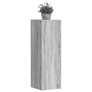 Supporti per Piante 2 pz Grigio Sonoma 33x33x100 cm Multistrato 2391833 - Foto 1 di 5
