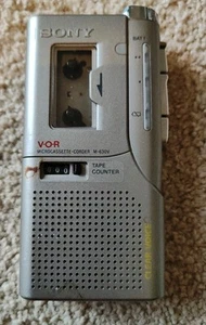 Sony M-630V MicroCassette Voice Recorder / Dictation Machine - Picture 1 of 2
