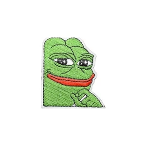 Orgoglio Pepe da Stirare Toppa Geeky Meme Frog Regalo Abbigliamento Transfer - Imagen 1 de 2