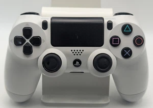 Sony PlayStation 4 PS4 DualShock Controller Wireless Bianco Testato/Pulito - Foto 1 di 13