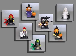 LEGO® Figuren Halloween Gespenst Geist Kürbis Hexe Kostüm Party - Bild 1 von 8