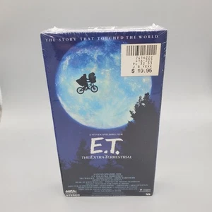 E.T. The Extra Terrestrial VHS 1982 - Brand New Sealed MCA Watermark - Picture 1 of 9