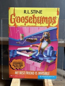 Gänsehaut #57 Mein bester Freund ist unsichtbar Erstdruck Buch RL Stine 1997 sehr guter Zustand + / LN - Bild 1 von 7