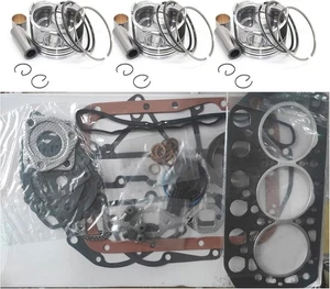 Fit For Geofrey 3LD2 Overhaul Rebuild Kit With Piston Rings Gaskets Compatible - Picture 1 of 4