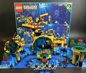 LEGO 6195 System AQUAZONE NEPTUNE DISCOVERY LAB Complete w/ Instructions 1995 - Picture 1 of 23