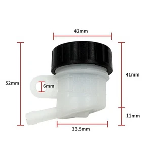 Maître-cylindre réservoir gobelet huile utile 1 pièce 35*40 mm ABS plastique accessoires - Photo 1/7