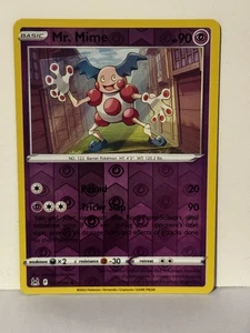 Mr. Mime Reverse Holo 067/196 SWSH11: Lost Origin NM Pokemon Fast Ship - Bild 1 von 2