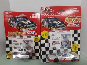 Racing Champions Stock Car with Collectors Card & Display Stand #7 Alan Kulwicki - Picture 1 of 4
