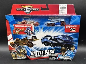 2009 Hot Wheels Battle Force 5 Battle Pack FANGORE BUSTER TANK CAPTAIN KALUS COR - Picture 1 of 5
