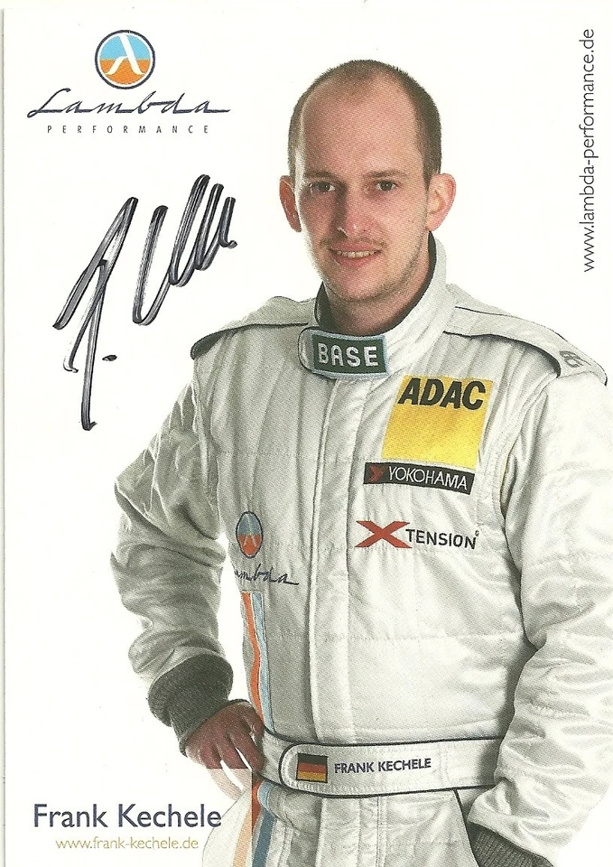 Autogrammkarte "Frank Kechele" - ADAC GT Masters 2013 - Bild 1 von 1
