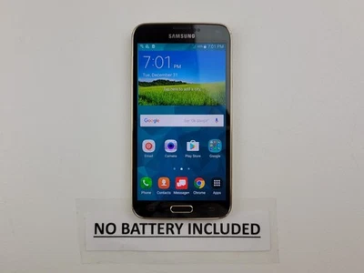 Smartphone Samsung Galaxy S5 (SM-G900V) 16GB - Dorado (Desbloqueado) (Verizon) - H3537 Foto 1 de 4